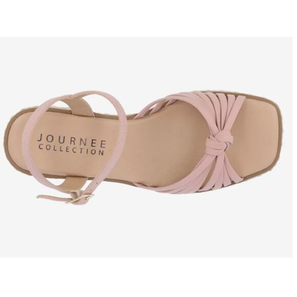 NWT Journee Collection Hally Platform Sandal size 7 - Picture 5 of 8